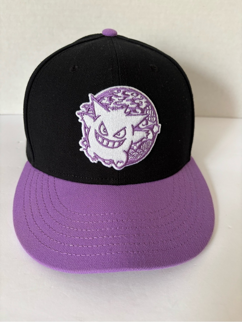 Pokemon Black and Purple Gengar Snapback Hat